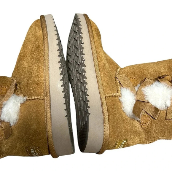 UGG KOOLABURRA boots ,women size  5. Fur,suede,leather,winter,tall,flat,warm,EC - Picture 6 of 13